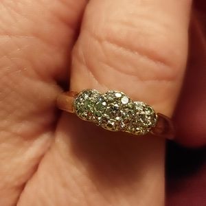 14k Yellow Gold (two tone) Engagement Ring